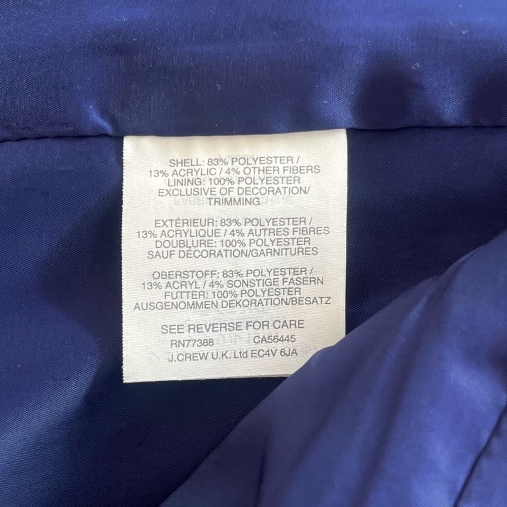 J. Crew Lady Day Jacket Metallic Sequin Tweed - Picture 8 of 12